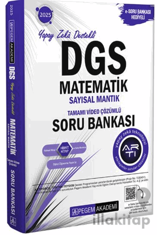 2025 DGS Matematik Sayısal Mantık Tamamı Video Çözümlü Soru Bankası