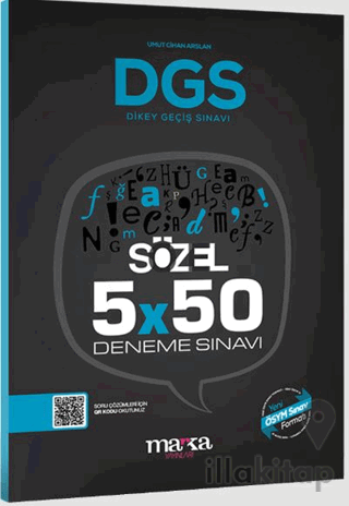 2025 DGS Sözel 5x50 Deneme Sınavı Tamamı PDF Çözümlü Açıklanan Yeni Mü