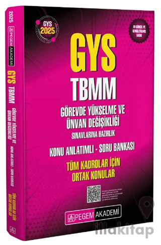 2025 GYS TBMM Görevde Yükselme ve Ünvan Değişikliği Sınavlarına Hazırl