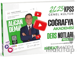 2025 KPSS Coğrafya Akademisi Video Ders Notları