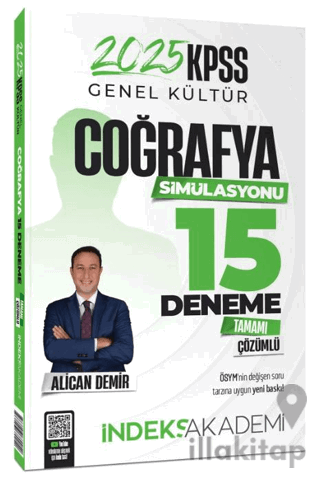 2025 KPSS Coğrafya Simülasyonu 15 Deneme Çözümlü