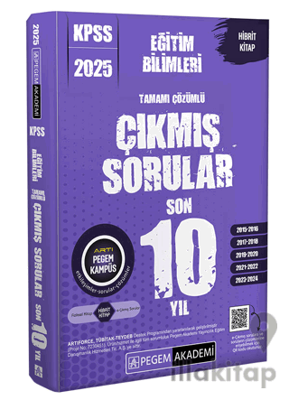 2025 KPSS Eğitim Bilimleri Tamamı Çözümlü Çıkmış Sorular Son 10 Yıl