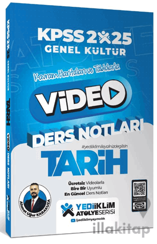 2025 KPSS Genel Kültür Atölye Tarih Video Ders Notları