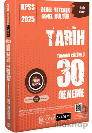 2025 KPSS Genel Yetenek Genel Kültür Tarih Tamamı Çözümlü 30 Deneme