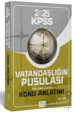 2025 KPSS Vatandaşlığın Pusulası Konu Anlatımı 700 Soru İlaveli