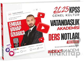 2025 KPSS Vatandaşlık Akademisi Video Ders Notları