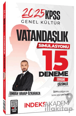 2025 KPSS Vatandaşlık Simülasyonu 15 Deneme Çözümlü