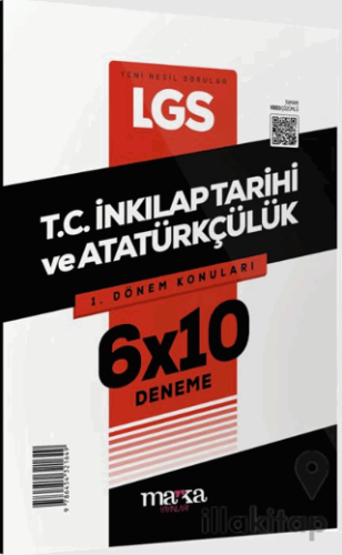 2025 LGS 1.Dönem Konuları T.C. İnkılap Tarihi ve Atatürkçülük 6 Deneme