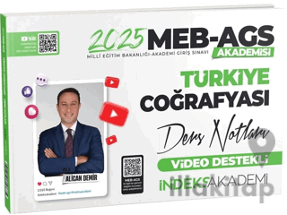 2025 MEB-AGS Akademisi Türkiye Coğrafyası Video Ders Notları