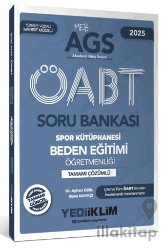 2025 MEB AGS ÖABT Beden Eğitimi Öğretmenliği Tamamı Çözümlü Soru Banka