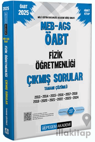 2025 MEB-AGS-ÖABT Fizik Öğretmenliği Çıkmış Sorular