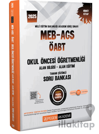 2025 MEB-AGS-ÖABT Okul Öncesi Öğretmenliği Alan Bilgisi - Alan Eğitimi