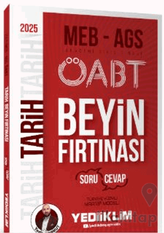 2025 MEB AGS ÖABT Tarih Beyin Fırtınası (Soru-Cevap)