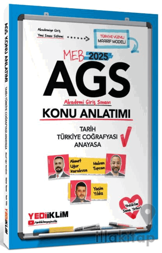 2025 MEB AGS Tarih - Türkiye Coğrafyası - Anayasa Konu Anlatımı