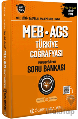 2025 MEB-AGS Türkiye Coğrafyası Tamamı Çözümlü Soru Bankası