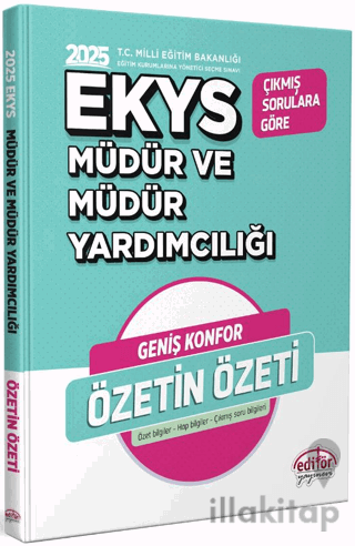 2025 MEB EKYS Müdür ve Yardımcılığı Özetin Özeti