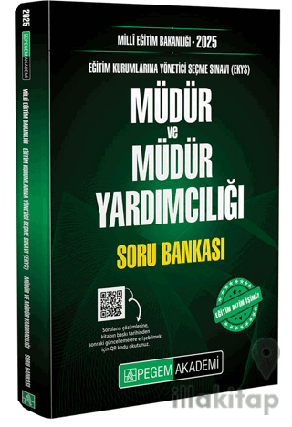 2025 Millî Eğitim Bakanlığı EKYS Müdür ve Müdür Yardımcılığı Soru Bank