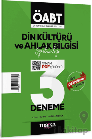 2025 ÖABT Din Kültürü ve Ahlak Bilgisi Öğretmenliği Tamamı Çözümlü 3 D