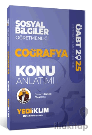 2025 ÖABT Sosyal Bilgiler Öğretmenliği Coğrafya Konu Anlatımı