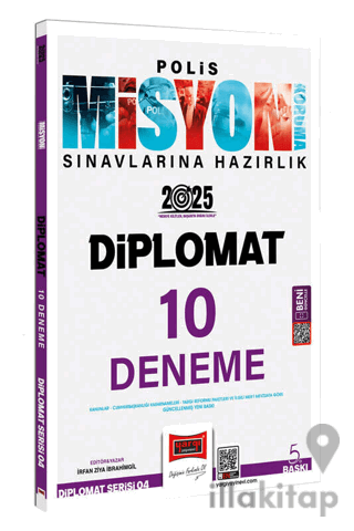 2025 Polis Misyon Sınavlarına Hazırlık Diplomat Serisi Diplomat 10 Den