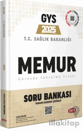 2025 T.C. Sağlık Bakanlığı Memur VHKİ GYS Soru Bankası- Karekod Çözüml