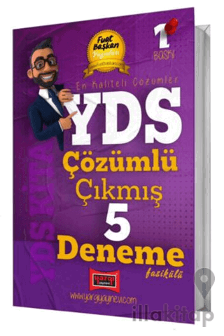 2025 YDS Çözümlü Çıkmış 5 Deneme Fasikülü