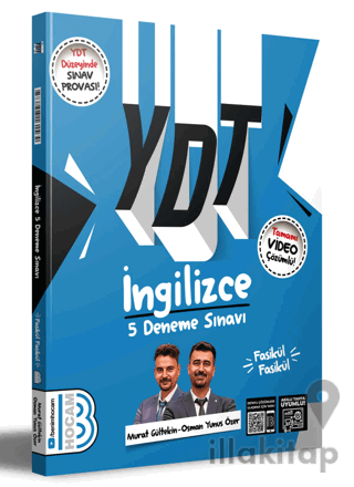 2025 YDT İngilizce 5 Deneme Sınavı