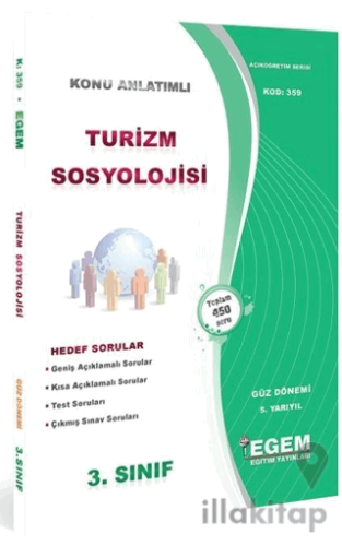 3. Sınıf 3. Yarıyıl Turizm Sosyolojisi Konu Anlatımlı Soru Bankası (Ko