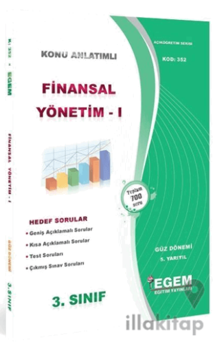 3. Sınıf 5. Yarıyıl Finansal Yönetim 1 Konu Anlatımlı Soru Bankası (Ko