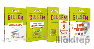 3. Sınıf Bilsem Hazırlık Kitapları 4 Kitap Set