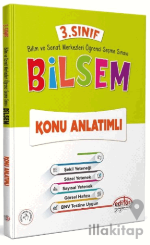 3. Sınıf Bilsem Konu Anlatım Kitabı