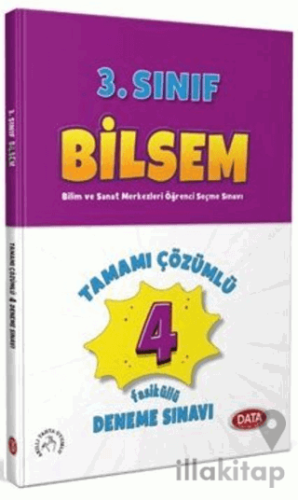 3. Sınıf Bilsem Tamamı Çözümlü 4 fasikül Deneme Sınavı