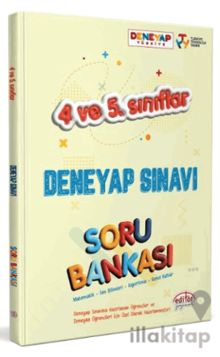 4 - 5. Sınıf Deneyap Soru Bankası