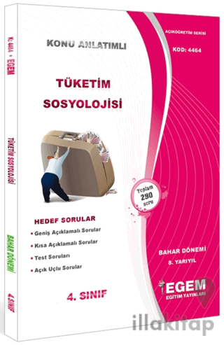 4. Sınıf 8. Yarıyıl Konu Anlatımlı Tüketim Sosyolojisi - Kod 4464