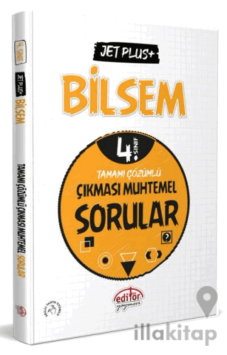 4. Sınıf Bilsem Jet Plus+ Tamamı Çözümlü Çıkması Muhtemel Sorular -