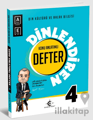 4. Sınıf Din Kültürü ve Ahlak Bilgisi Dinlendiren Defter