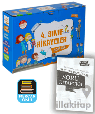 4. Sınıf Hikayeler Okuma Seti - 10 Kitap Soru Kitapçığı İlaveli