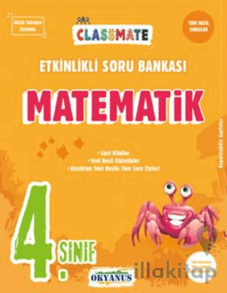 4. Sınıf Matematik Classmate Etkinlikli Soru Bankası