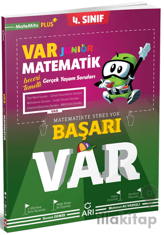 4. Sınıf Matematik VAR Junior Soru Bankası