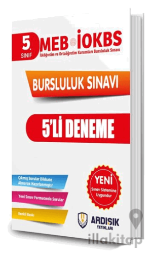 5. Sınıf 2025 Bursluluk Deneme Sınavı