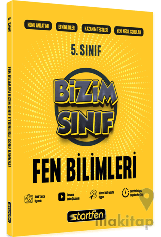 5. Sınıf Bizim Sınıf Fen Bilimleri Etkinlikli Soru Bankası