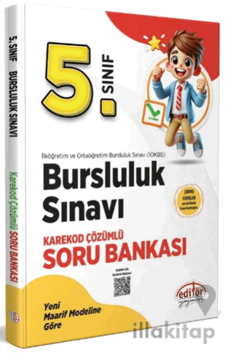 5. Sınıf Bursluluk Sınavı Soru Bankası - Karekod Çözümlü