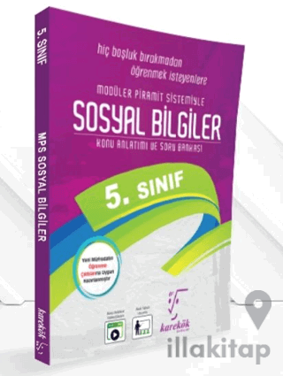 5. Sınıf Sosyal Bilgiler MPS Konu Anlatımlı Soru Bankası Karekök Yayın