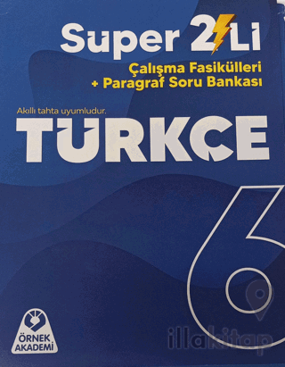 6. Sınıf 2'li Türkçe Çalışma Fasikülleri + Paragraf Soru Bankası