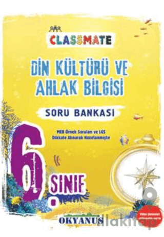 6. Sınıf Classmate Din Kültürü ve Ahlak Bilgisi Soru Bankası