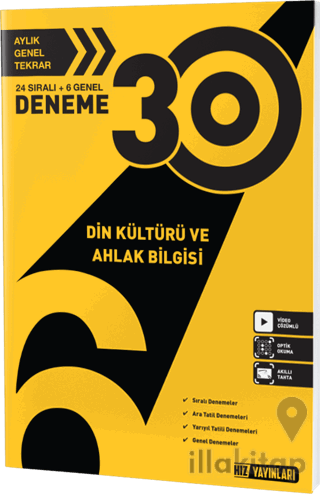 6. Sınıf Din Kültürü 30'lu Deneme