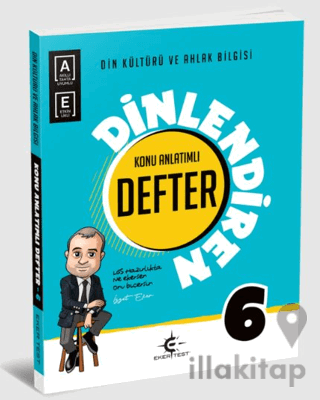 6. Sınıf Din Kültürü ve Ahlak Bilgisi Dinlendiren Defter