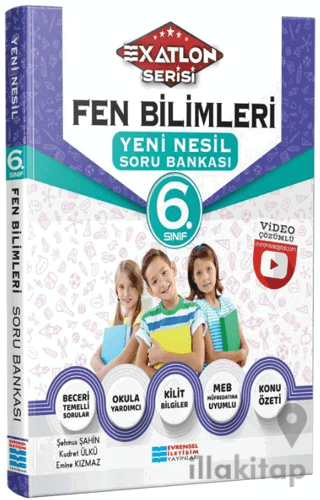 6. Sınıf Exatlon Serisi Fen Bilimleri Yeni Nesil Soru Bankası