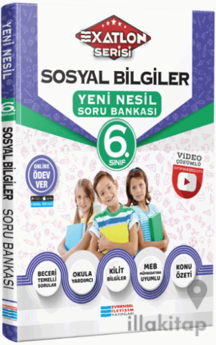 6. Sınıf Exatlon Serisi Sosyal Bilgiler Yeni Nesil Soru Bankası