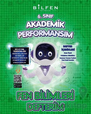 6. Sınıf Fen Bilimleri Akademik Performansım Defterim